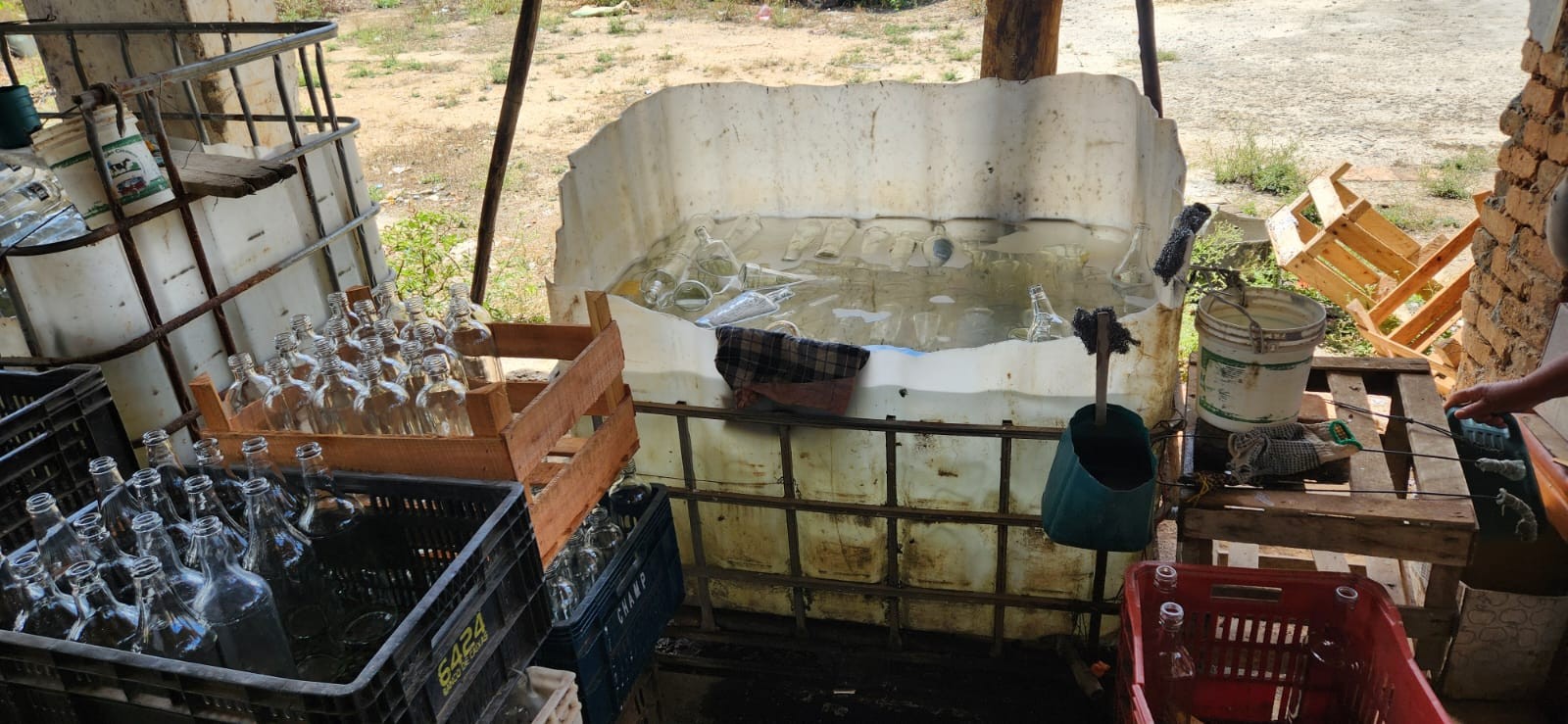 Pai e filhos são presos por fabricar cachaça clandestina em MG