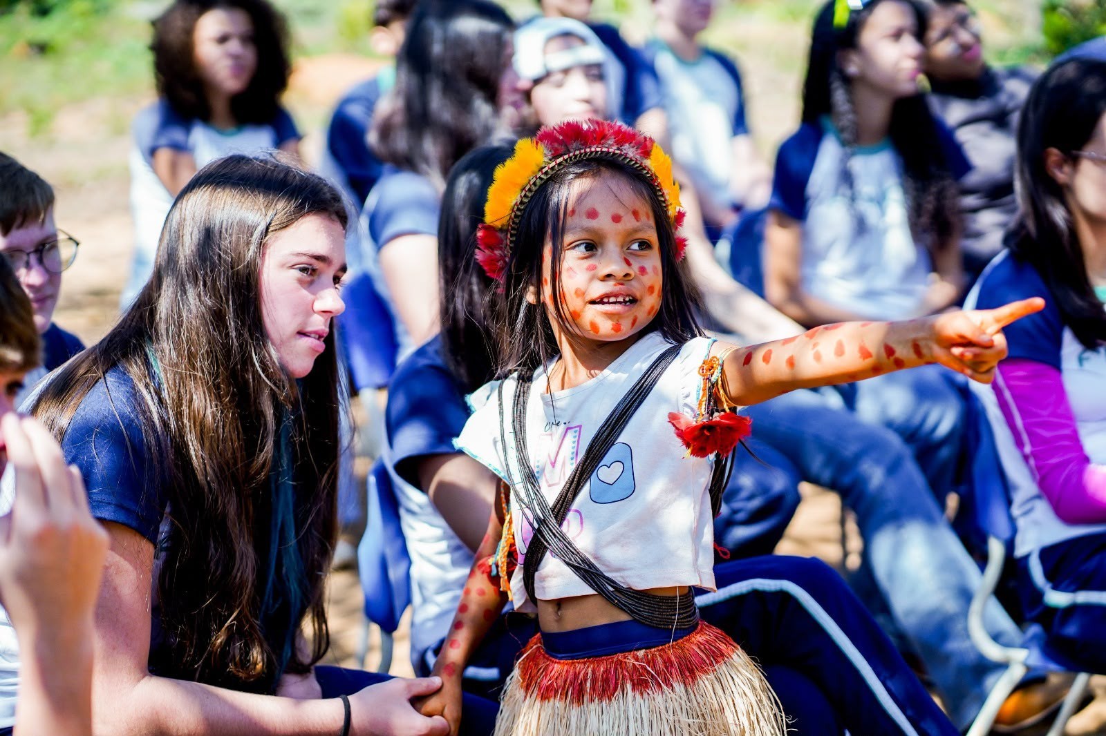 Experiências que aproximam os alunos da história e da cultura regional — Foto: Acervo Favoo