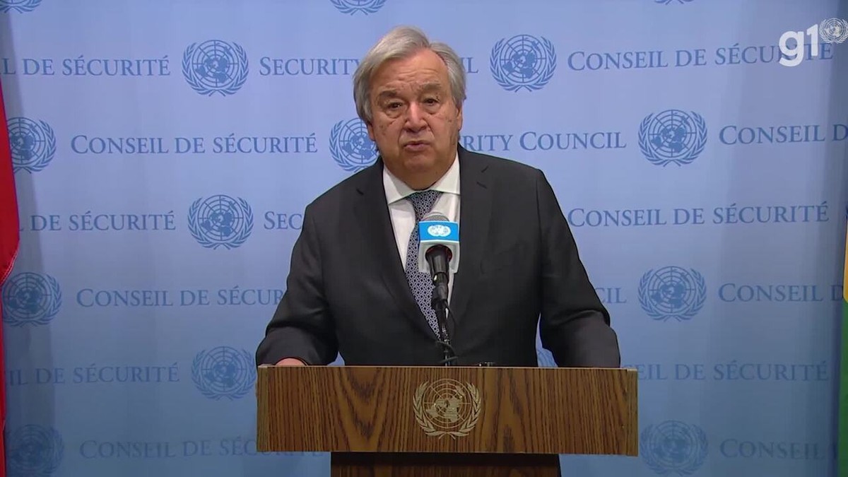 Secretário-geral da ONU nega ter justificado ataque de Hamas a Israel