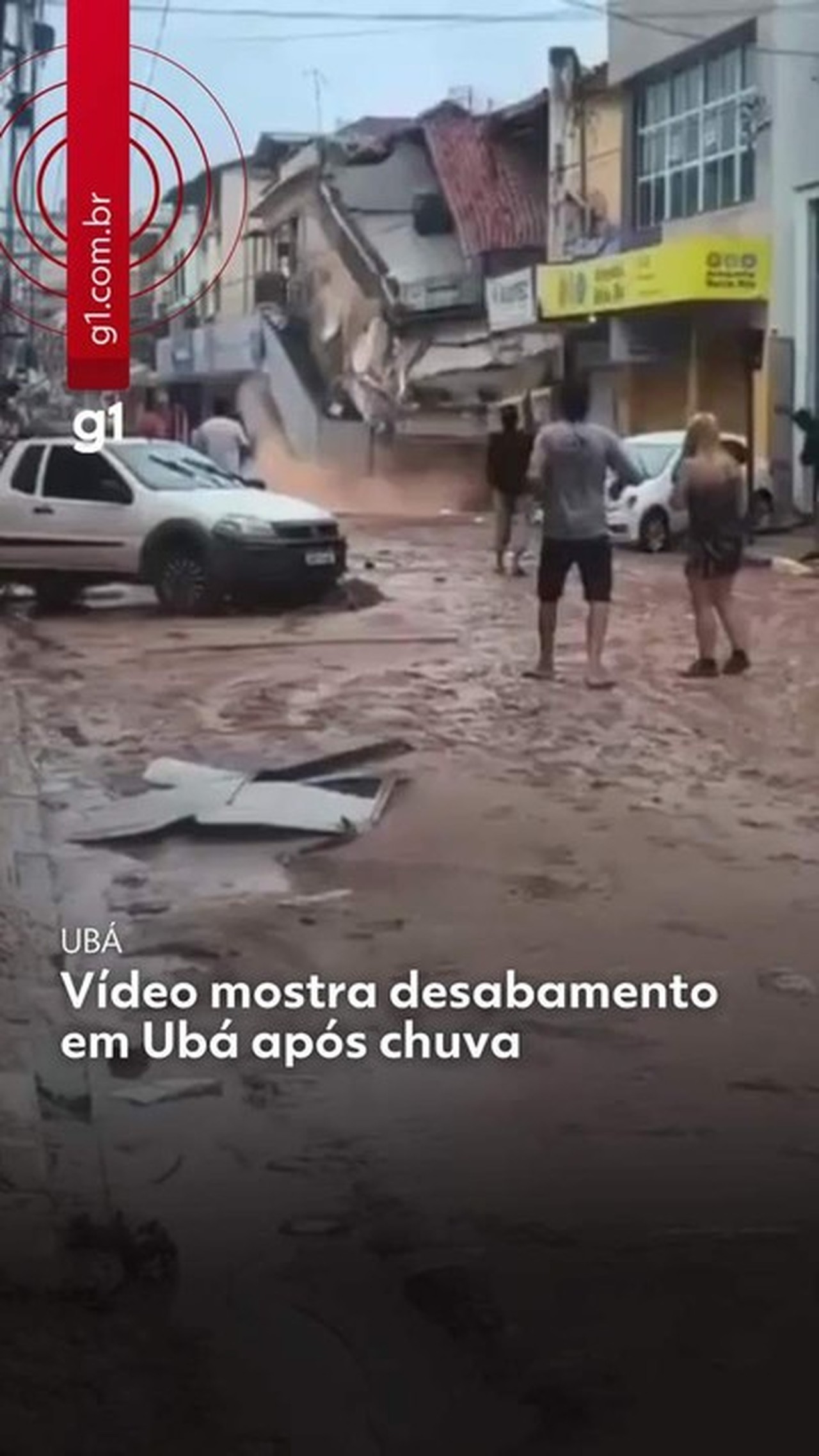 Chuva deixa mortos em Ubá; vídeos mostram destruição