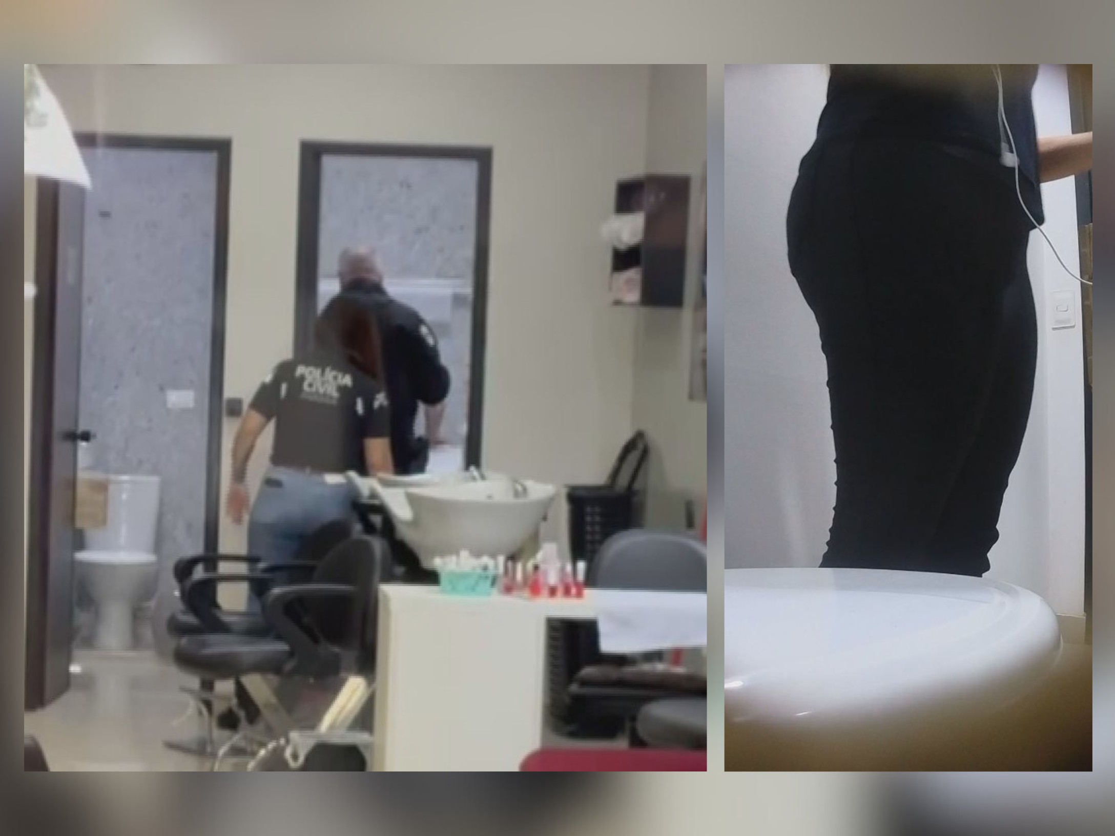 Investigação descobre câmera escondida em salão de beleza que filmou idas de funcionária ao banheiro por um ano na Grande Curitiba