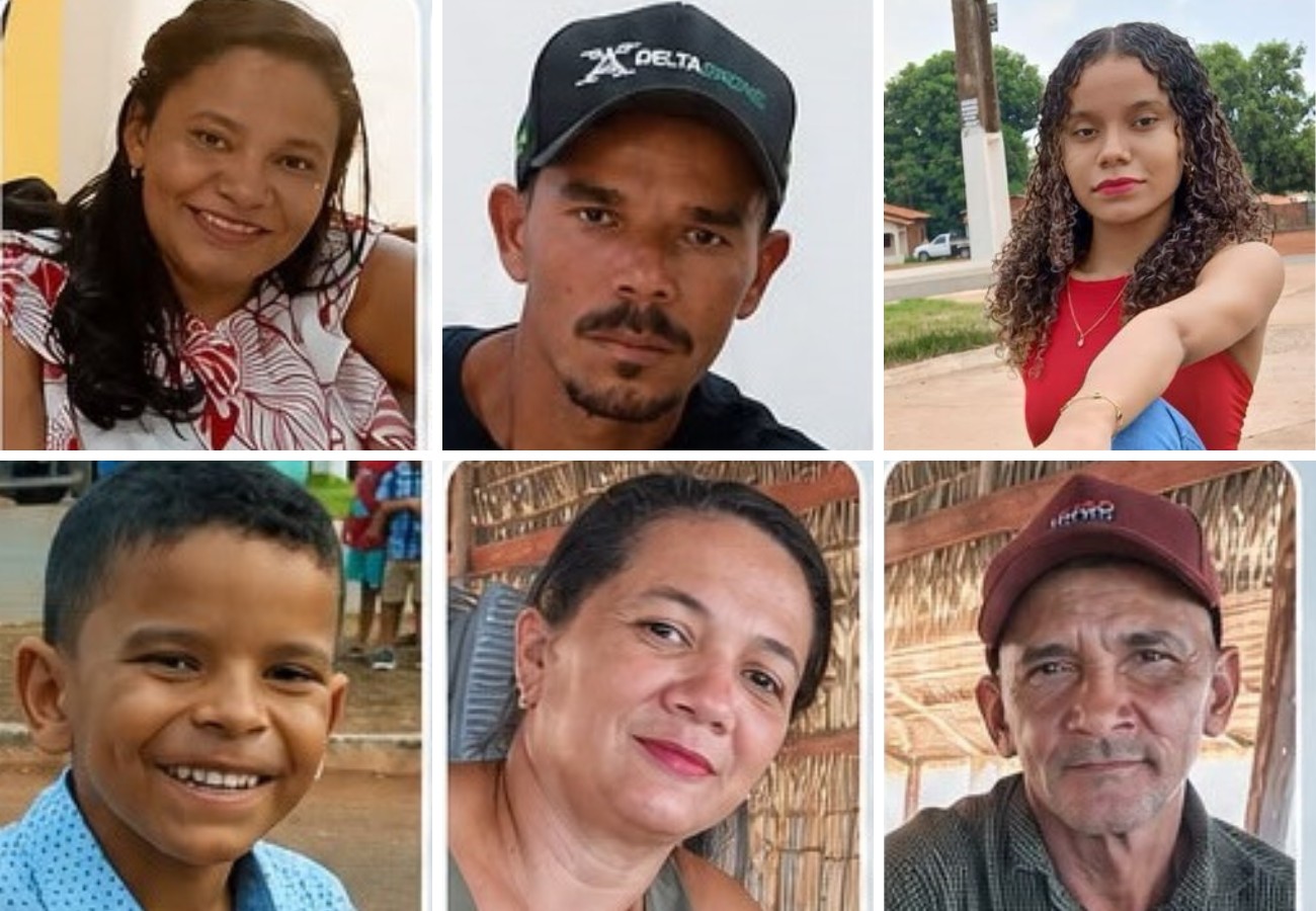 Quem eram os seis mortos no acidente entre carro e caminhão na TO-010