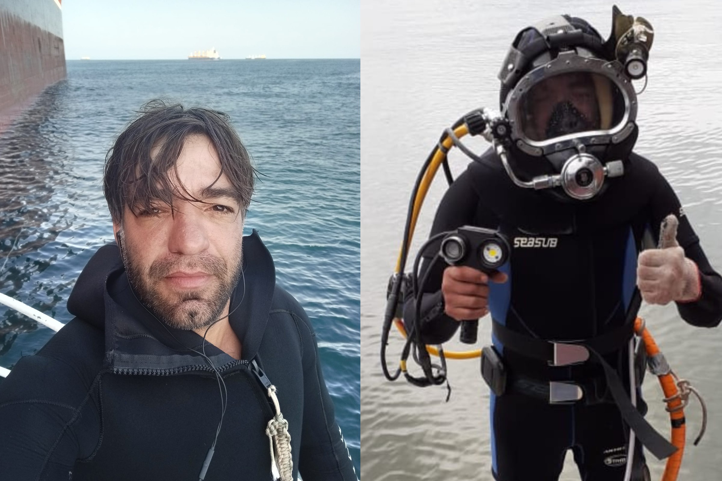 Esposa de mergulhador que morreu em limpeza de casco de navio no Paraná diz que ele sabia dos riscos: 'Amava o que fazia'