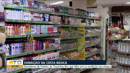 Pesquisa do Procon revela variação de preço na cesta básica em Paraíso do Tocantins