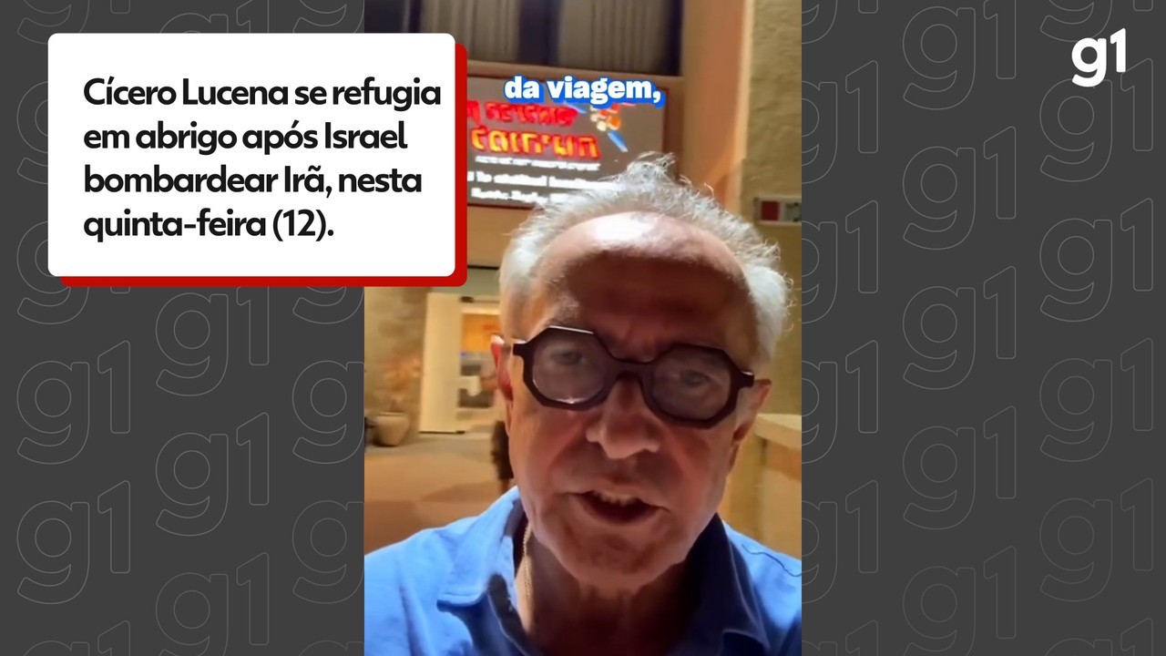 Em visita a Israel, prefeito de João Pessoa se refugia em abrigo após país bombardear Irã: ‘vamos ver como retorno é possível’