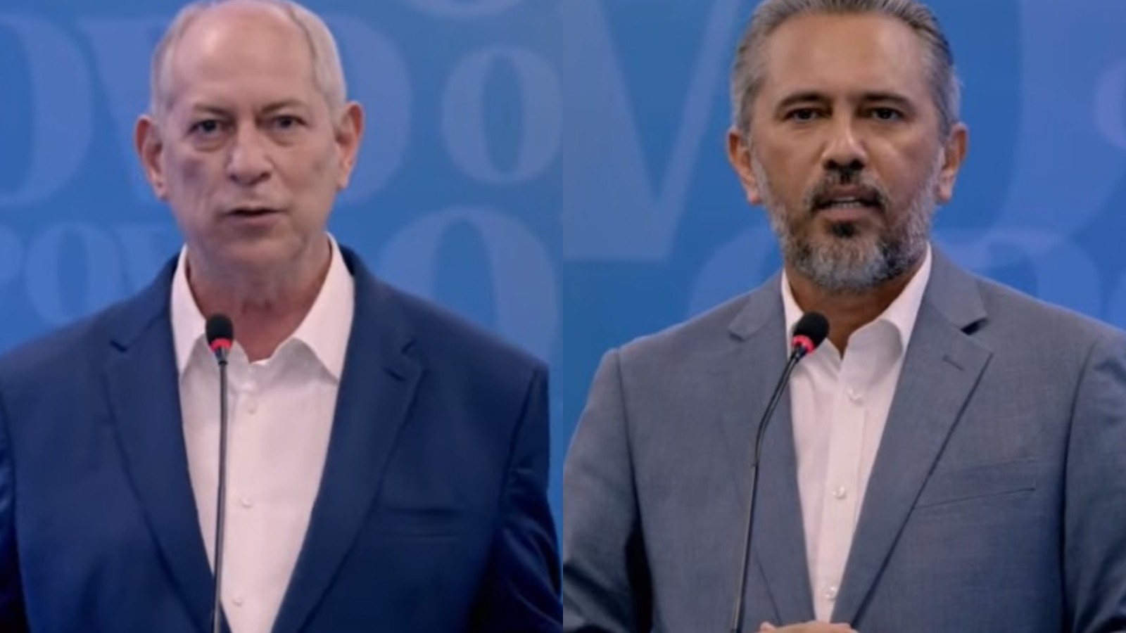 Debate para o governo do Ceará: Ciro e Elmano discutem investimentos em saúde, educação e geração de emprego