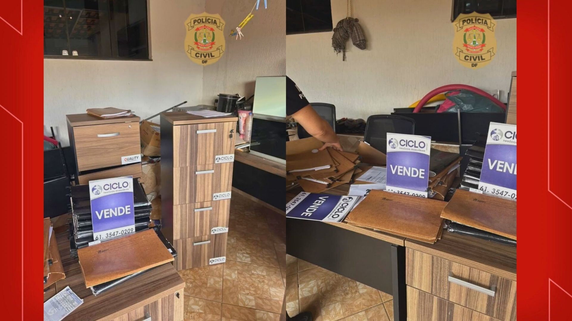 Polícia investiga homem que usava imobiliária para dar golpes em idosos