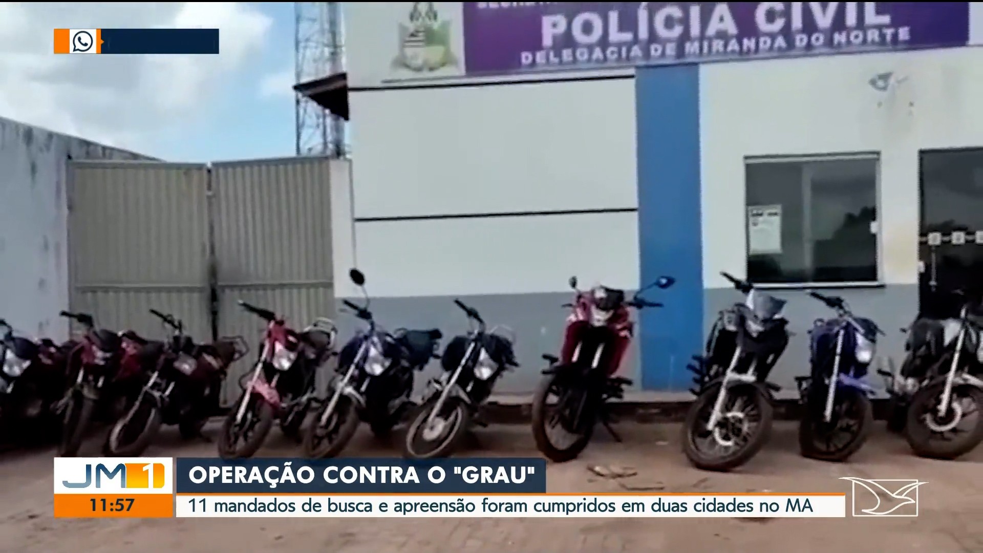 Polícia Civil apreende 11 motos e desarticula grupo de 