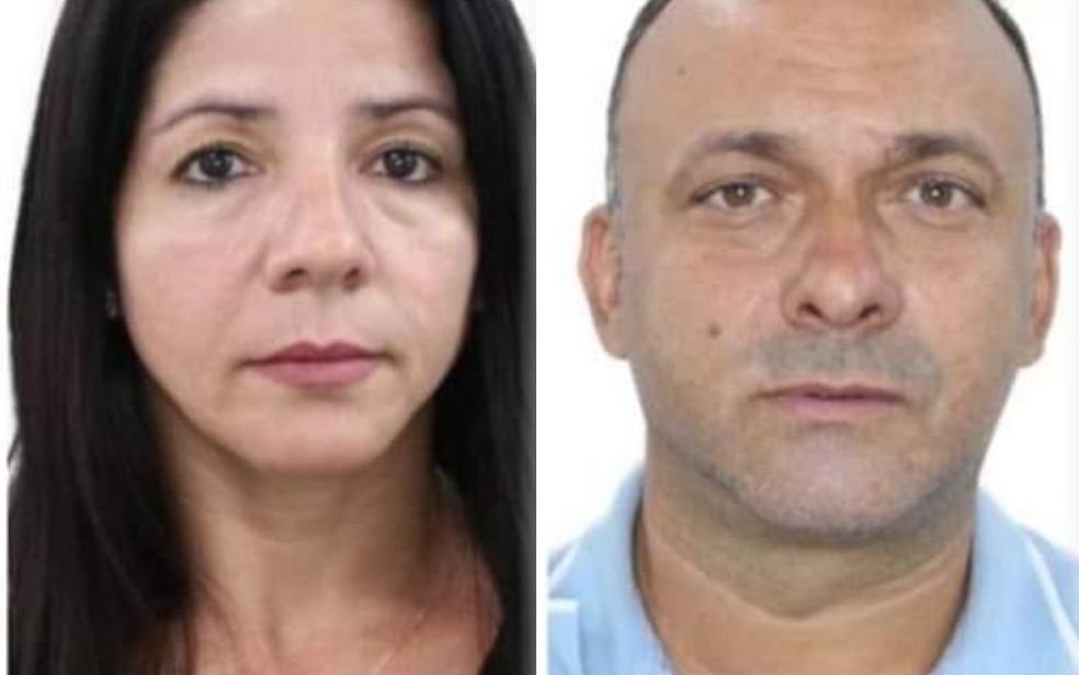 Fábia Cristina Santos e Douglas José de Jesus estão desaparecidos em Goianira, Goiás — Foto: Divulgação/Polícia Civil