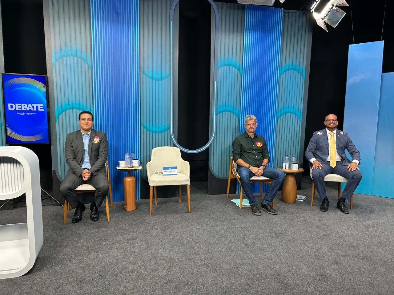 Acusações, críticas a adversários e debate sobre segurança e saúde marcam debate ao governo do MA no Grupo Mirante