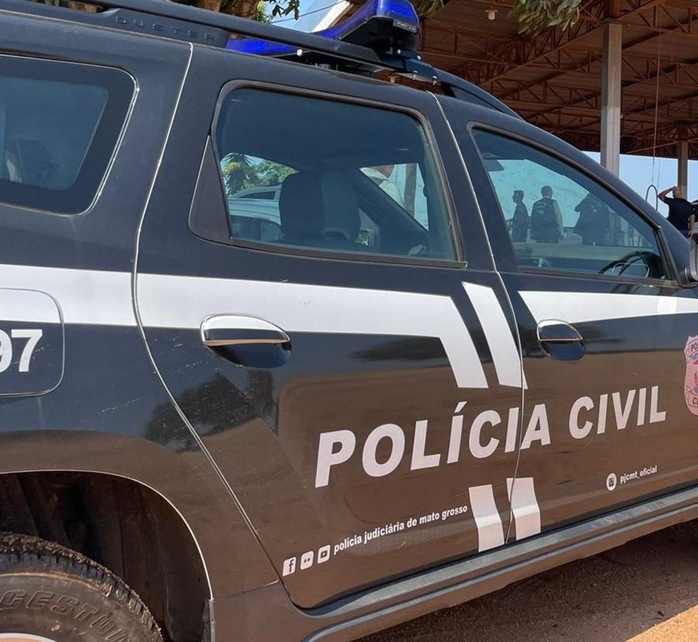 Membros de fação são presos por suspeitas de envolvimento de morte de idoso — Foto: PJC-MT