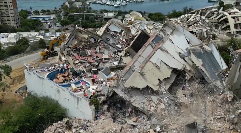 Mortes por terremotos na Venezuela chegam a quase 3 mil — Foto: Reprodução / JN
