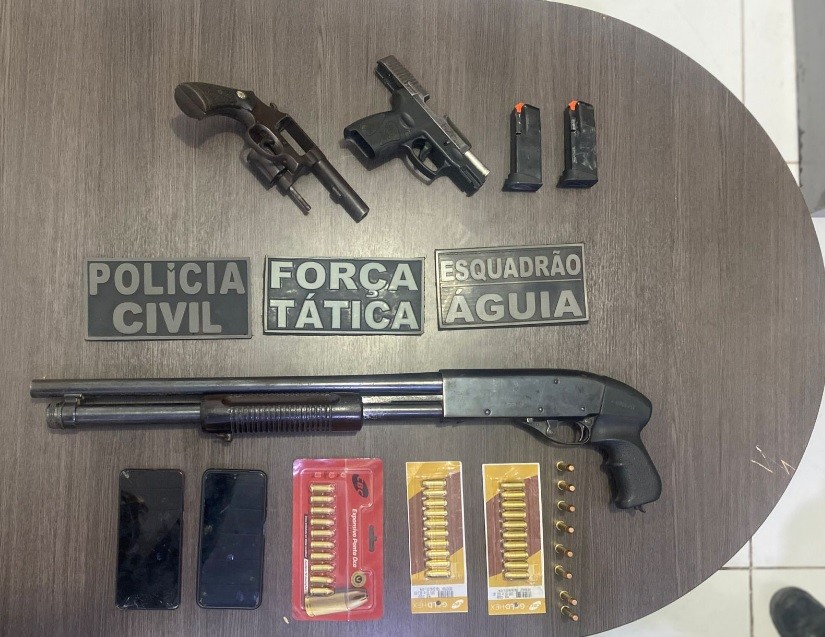 Homens são presos por suspeita de integrarem grupo de pistolagem no MA