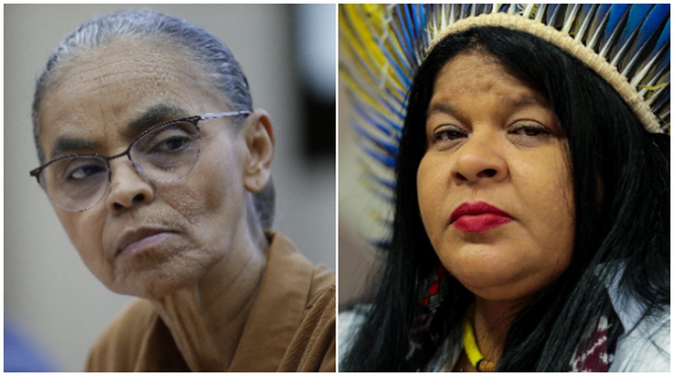 Ministérios chefiados por Marina Silva e Sônia Guajajara perderam funções após análise da MP pelo Congresso — Foto: WILTON JUNIOR/ESTADÃO CONTEÚDO; WALLACE MARTINS/FUTURA PRESS/ESTADÃO CONTEÚDO