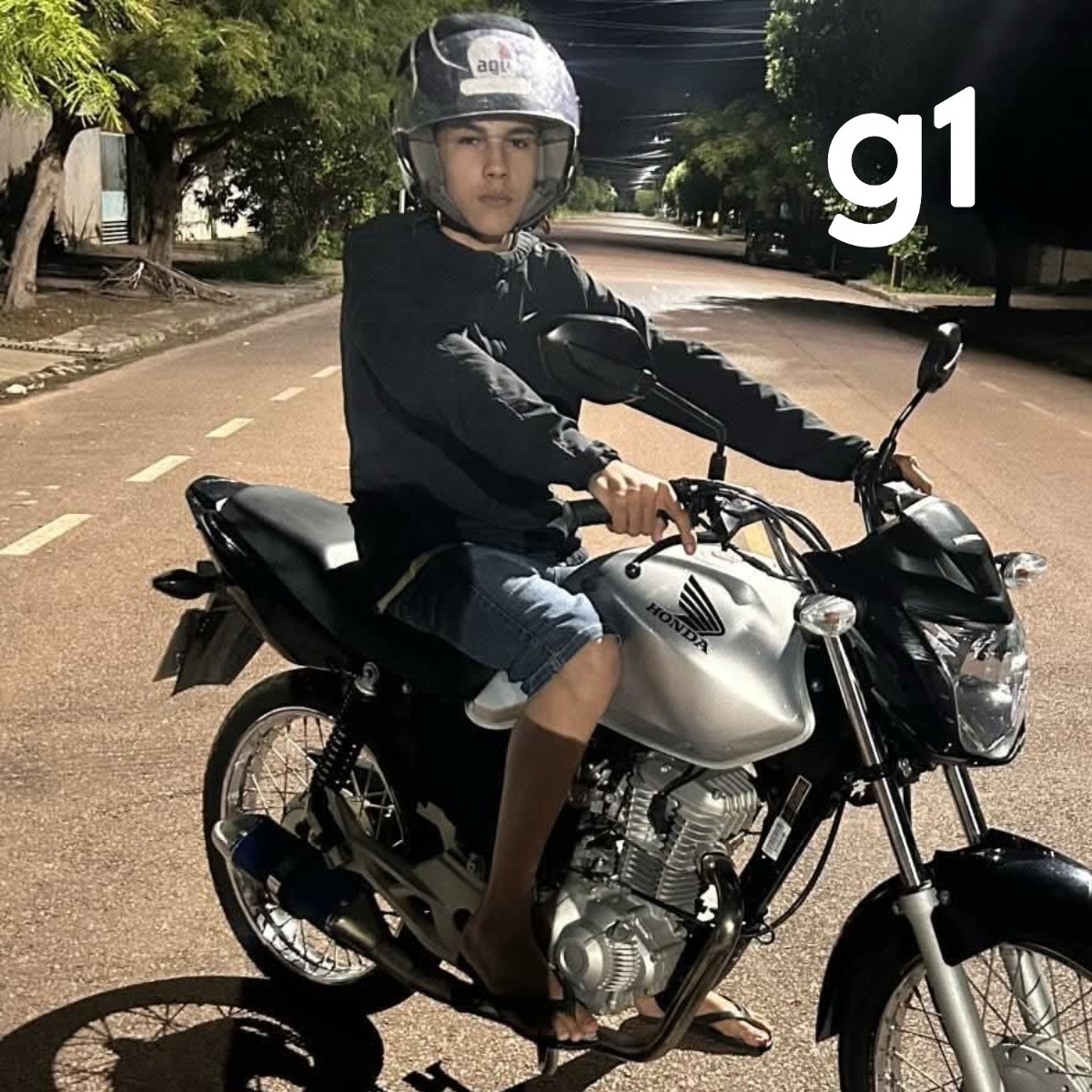 VÍDEO: jovem de 18 anos morre após bater moto em caminhão e ser atropelado em MT