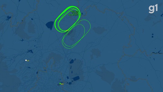 Com problema técnico, avião de Lula fez 50 voltas no céu do México até pousar; veja 'replay'