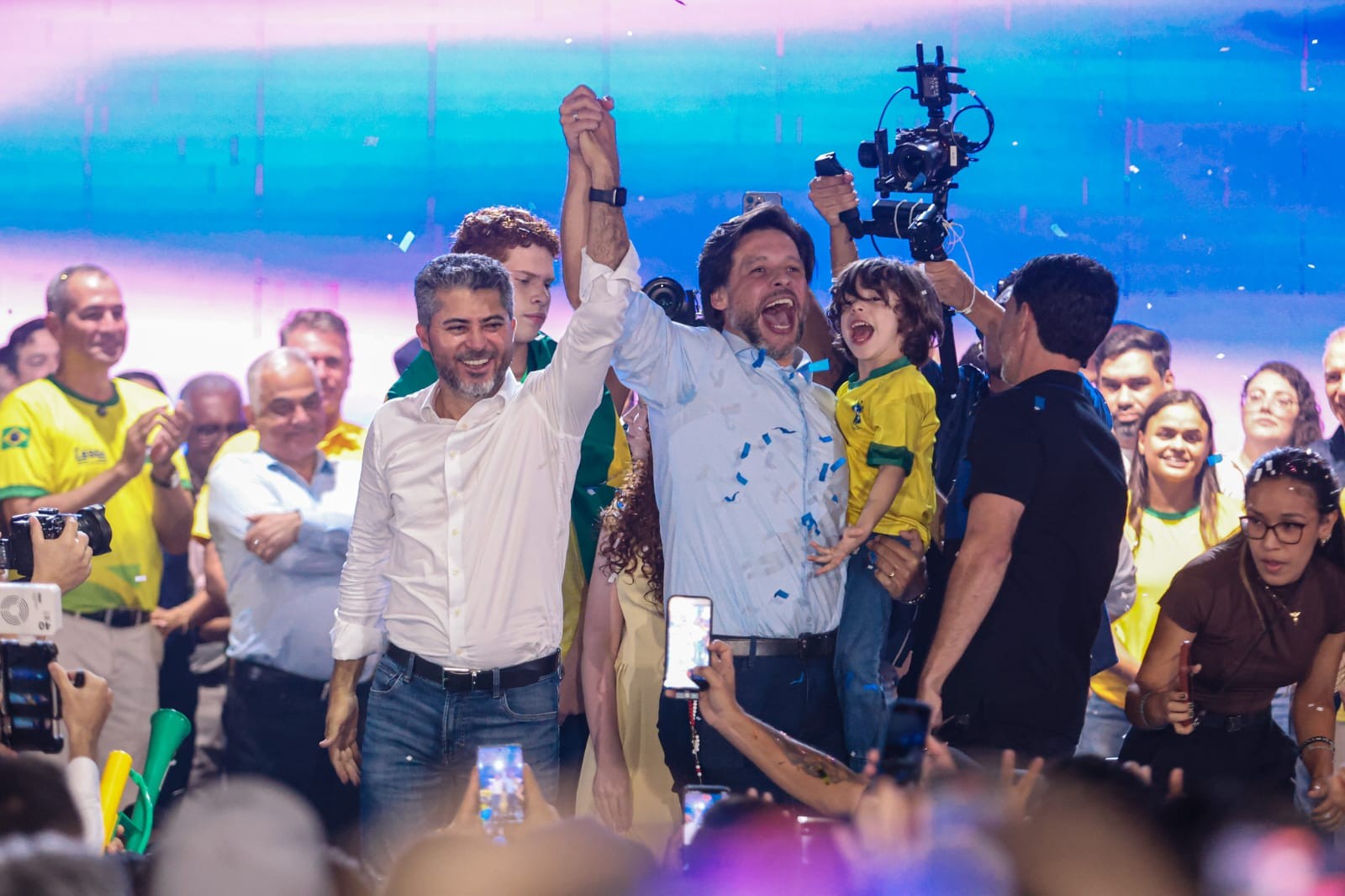 Marcos Rogério anuncia deputado Rodrigo Camargo como vice em evento de pré-candidatura em Porto Velho