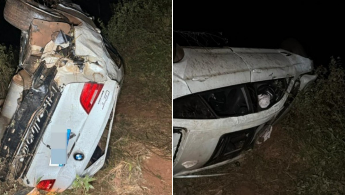 Cinco pessoas morrem em acidente após carro cair em ribanceira em Imbé de Minas