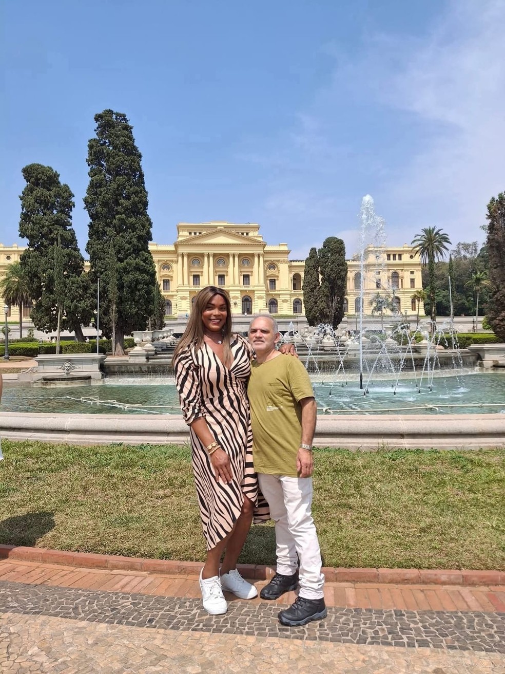 Aylla é casada com Hélio Lins desde 2017 — Foto: Aylla Ferraz/Arquivo pessoal