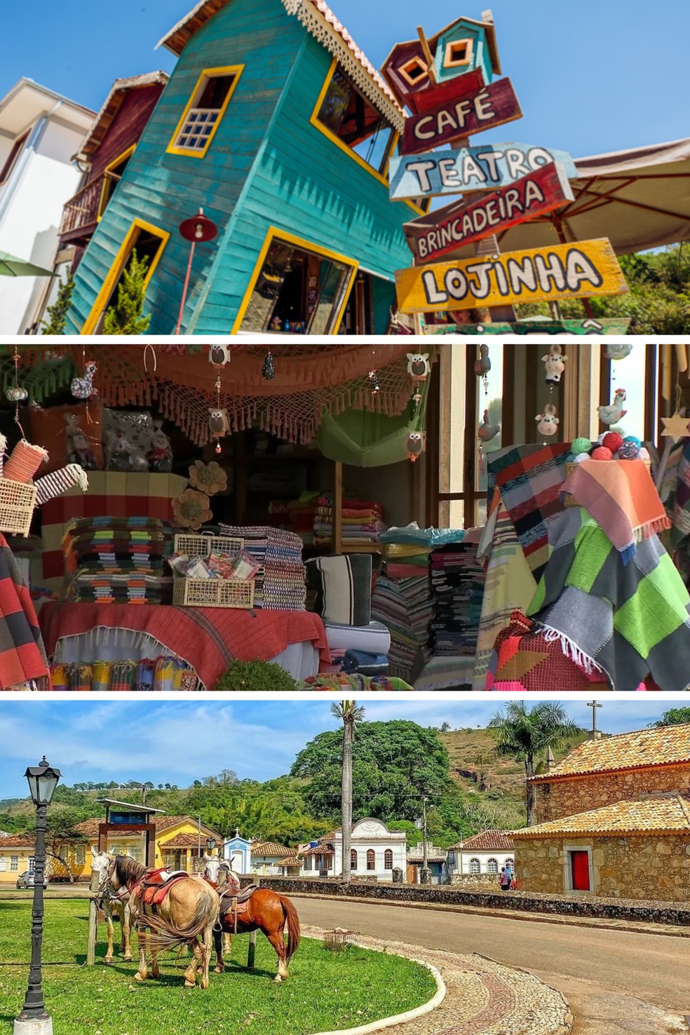 Bichinho, Resende Costa e Coronel Xavier Chaves são atrações nos arredores de Tiradentes. — Foto: Redes sociais