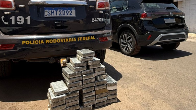 Operação da PRF apreende quase 48 kg de cocaína em Itapecuru-Mirim, no MA