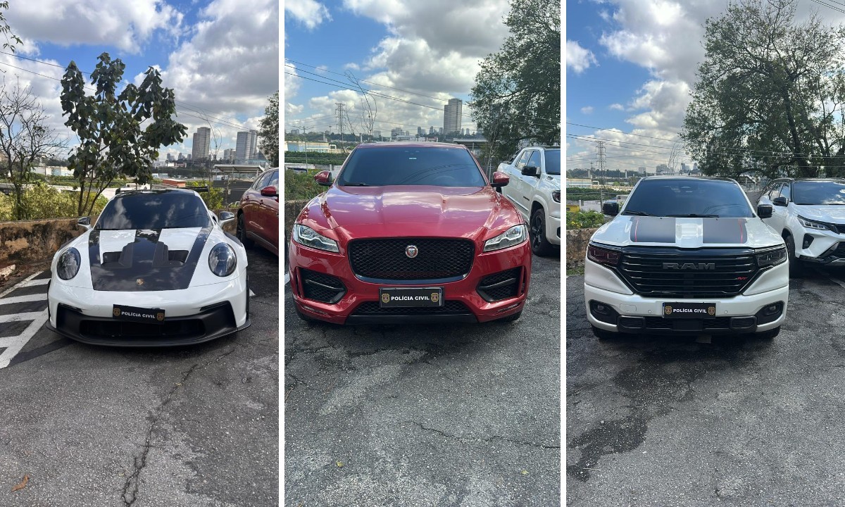 Polícia prende 4 em operação contra tráfico e lavagem de dinheiro na Grande SP; carros de luxo são apreendidos