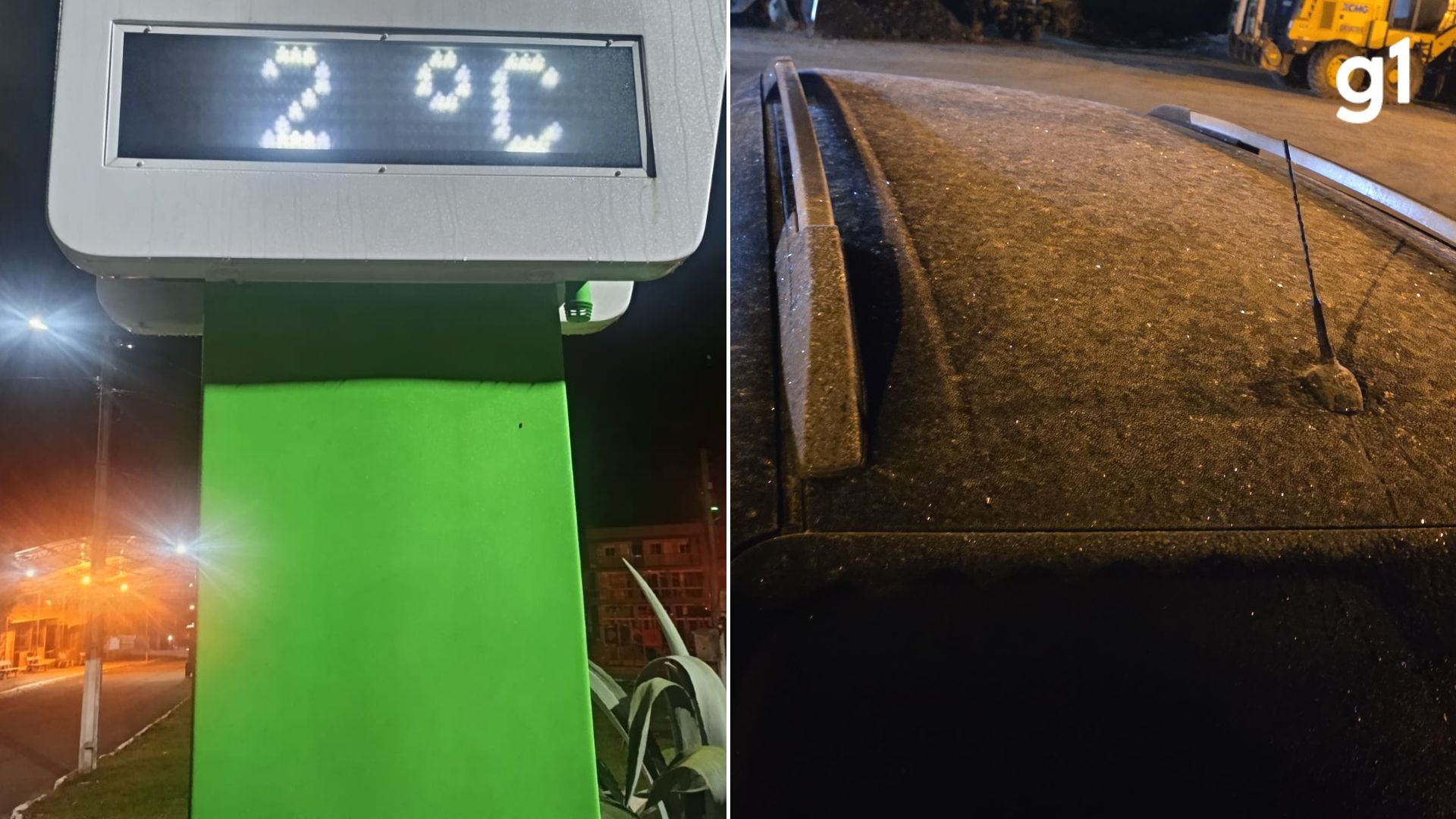 Geada e mínimas abaixo de 10°C marcam o amanhecer mais frio de 2026 no RS; veja imagens