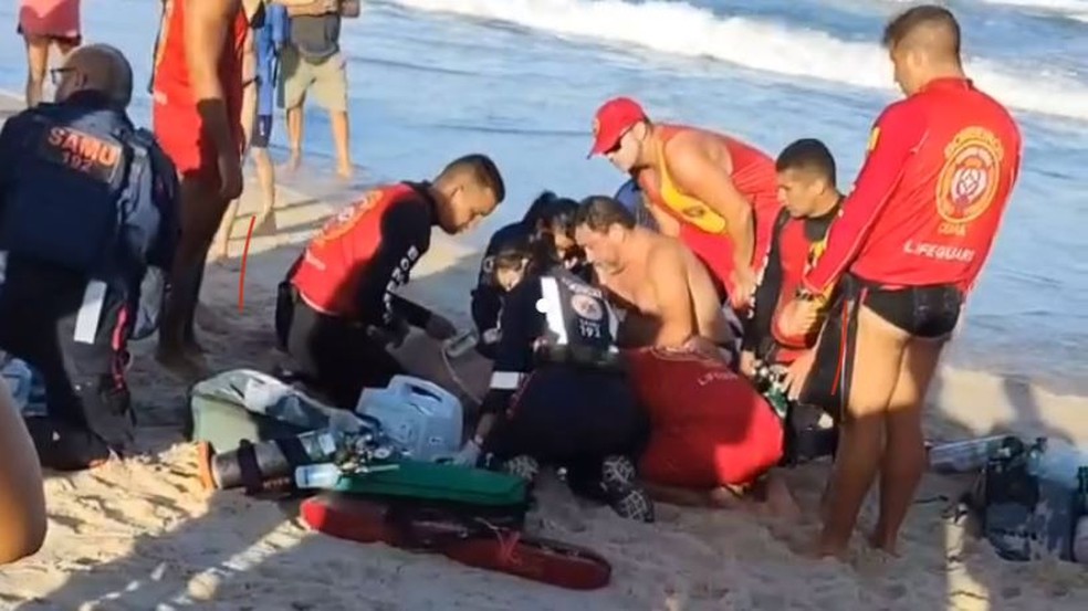 Turista natural de Curitiba, no Paraná, morreu afogado na Praia do Futuro, em Fortaleza, durante a lua de mel. — Foto: Reprodução