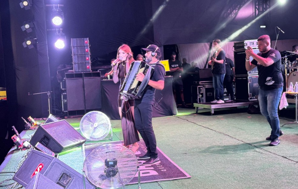 Banda Baby Som — Foto: Gustavo Rodrigues/TV Sergipe