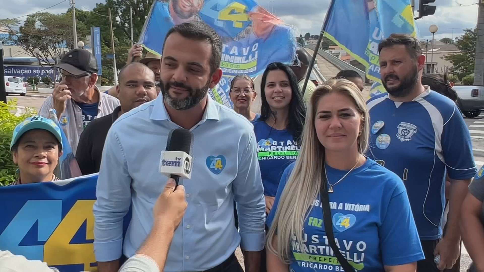 Martinelli fala sobre propostas para saúde e serviço social nos bairros Liberdade e Vila Rio Branco