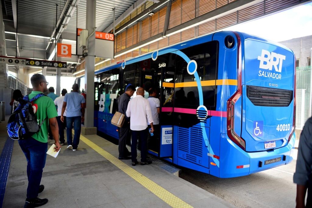 Operação da estação do BRT do Vale das Pedrinhas é iniciada neste sábado 