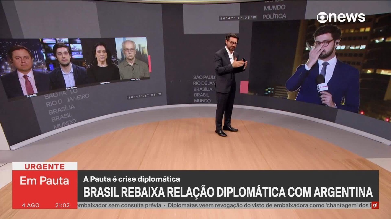 Brasil rebaixa relações com Argentina enquanto Milei mantiver ataques ao país, diz Itamaraty