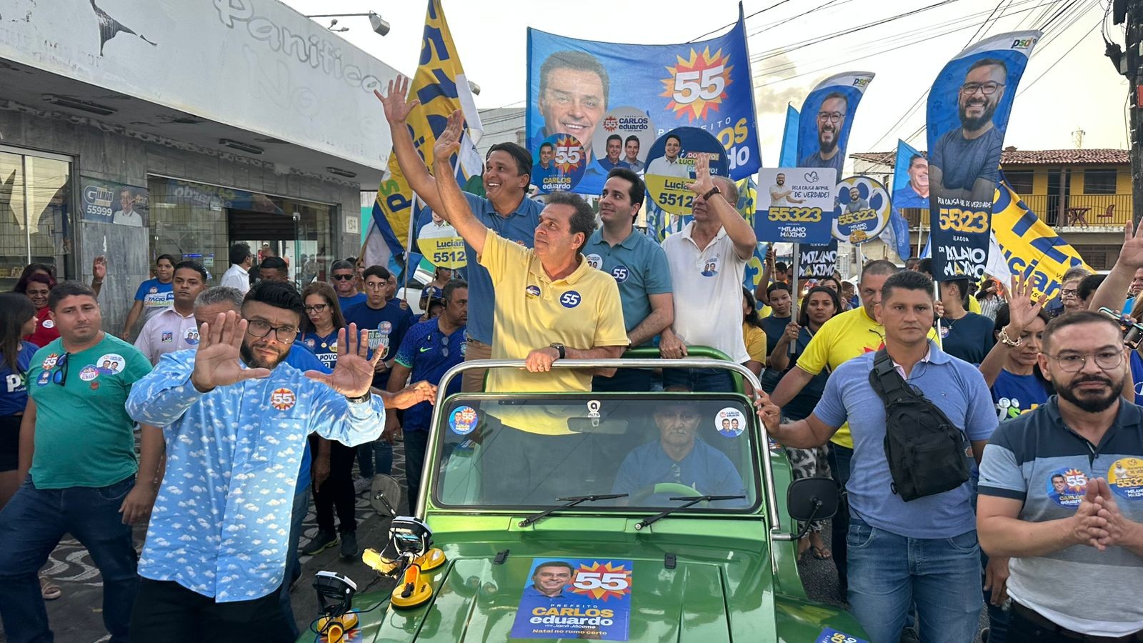 Carlos Eduardo diz que vai garantir fardamento e merenda nas escolas municipais de Natal