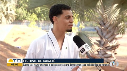 Festival de Karatê vai reunir crianças e adolescentes para mostrar talentos no tatame