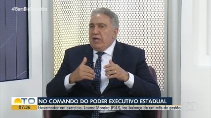 Governador em exercício faz balanço dos 30 dias à frente do governo