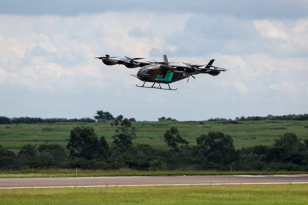 Eve Air Mobility firma acordos para a venda de até 46 aeronaves elétricas