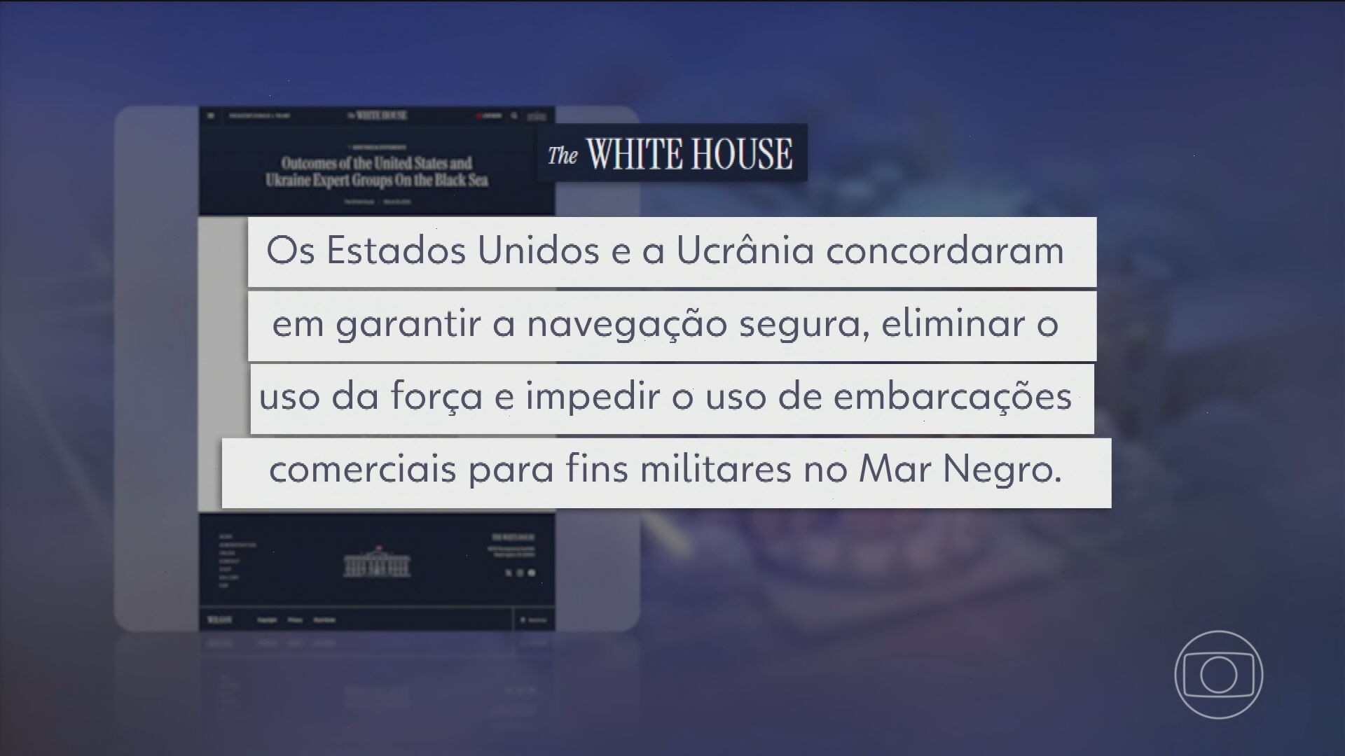 Rússia e Ucrânia concordam com proposta americana de cessar-fogo no Mar Negro