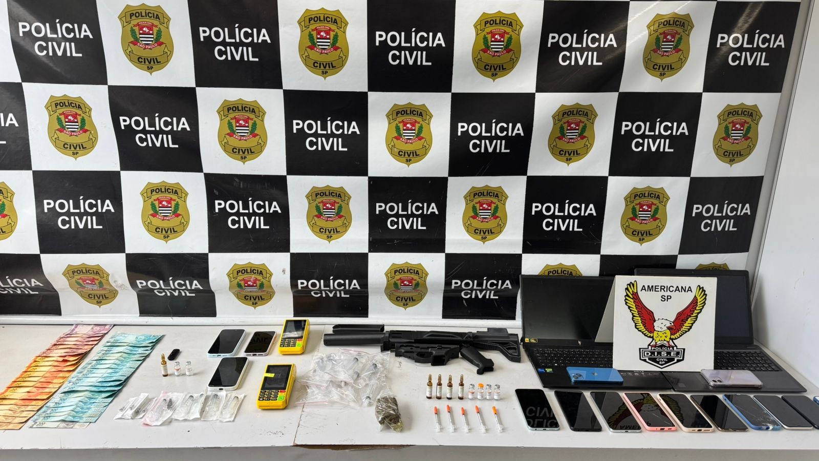 Homem é preso por vender drogas e remédios emagrecedores contrabandeados em Americana