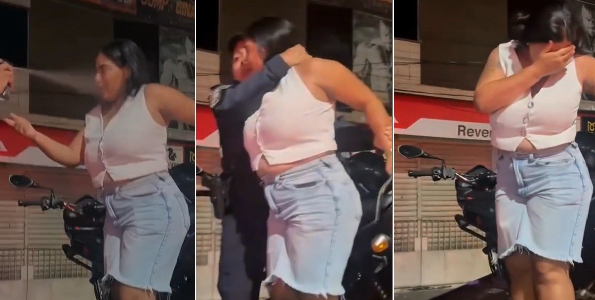 Guarda Municipal usa spray de pimenta contra mulher durante blitz em Belém