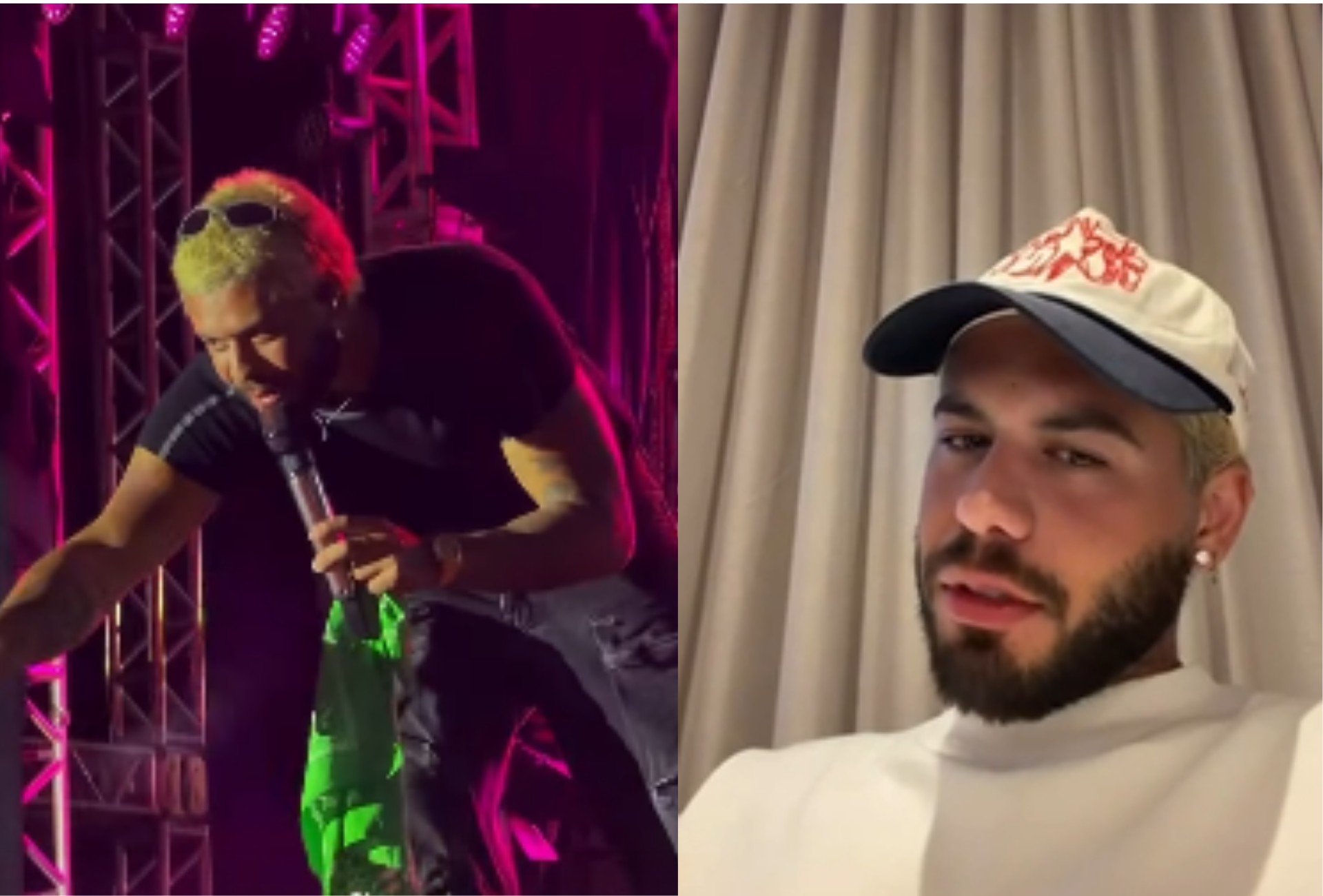 Zé Felipe pede desculpas após falhas técnicas em show em MS e promete retorno gratuito