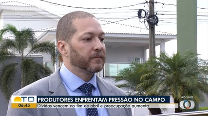 Produtores têm safra afetada por clima e dívidas para pagar até o final de abril