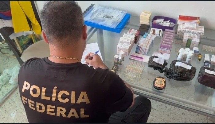 PF cumpre mandado de busca e apreensão em Atibaia contra grupo envolvido na venda ilegal de anabolizantes 