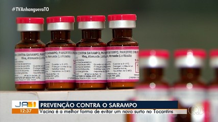 Vacina é a melhor forma de evitar um novo surto de sarampo