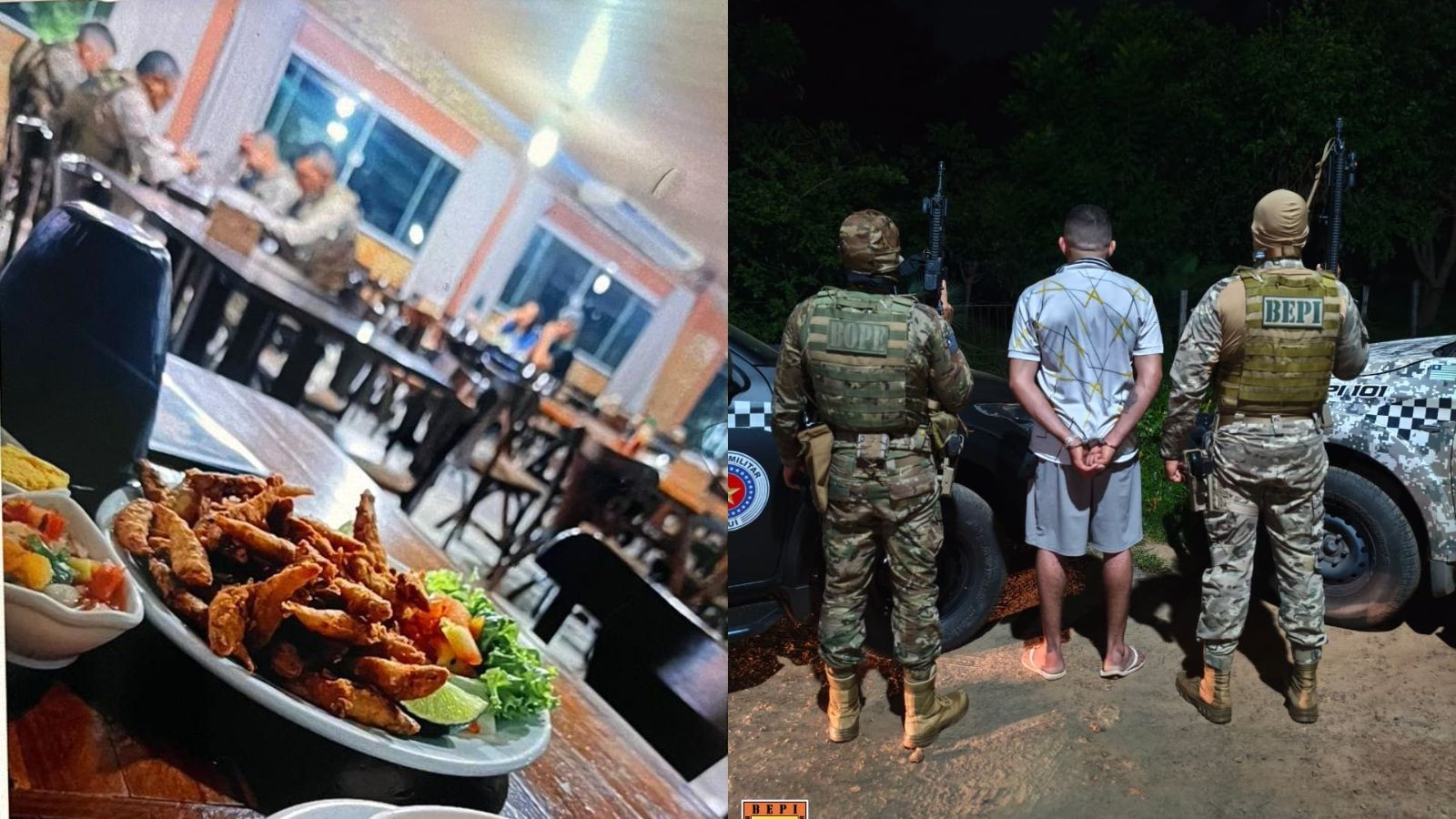Foragido é preso após fotografar policiais e divulgar imagem em grupo de facção no PI