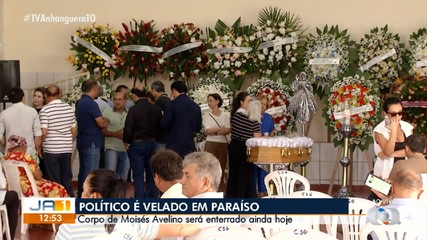 Velório e sepultamento de Moisés Avelino são realizados em Paraíso do Tocantins