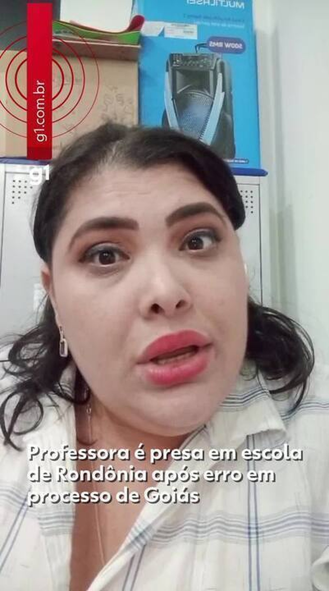 Professora é presa por engano em escola de Rondônia após erro em processo de Goiás: 'Humilhação'