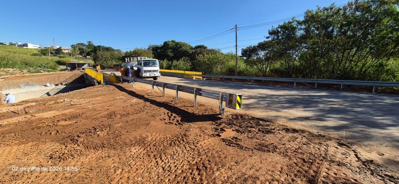 DER libera ponte na Rodovia Lix da Cunha após obras de recuperação em Campinas
