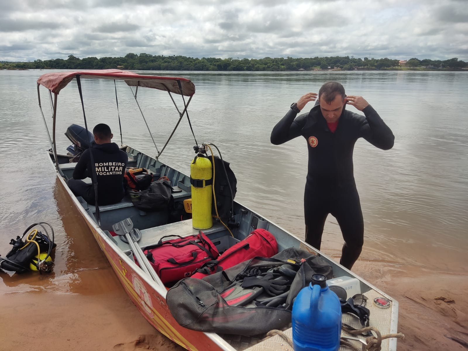 Criança de 4 anos desaparece no Rio Tocantins em Tocantinópolis