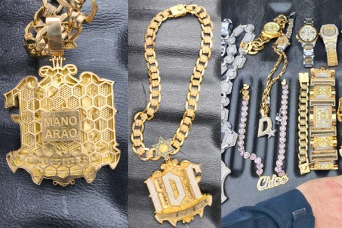 Varão de Guerra, Mano Arão e IDF: os significados das joias apreendidas com família de Peixão