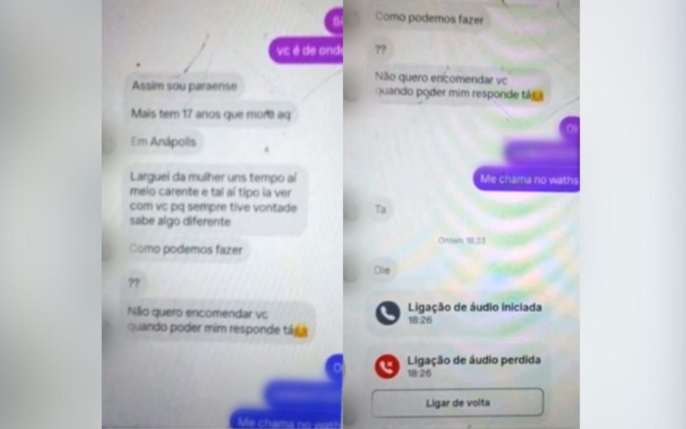 Suspeito de matar garota de programa em Goiás trocou mensagens e ligou para vítima, diz delegado — Foto: Reprodução/TV Anhanguera